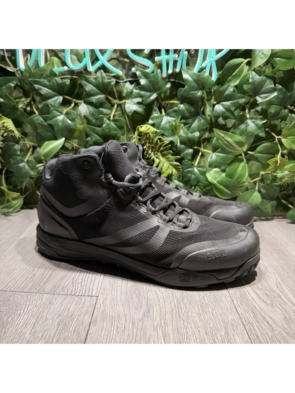 5.11 Tactical A/T Mid Mens Black A.T.L.A.S. Hiking Duty Boots 12430 Size 12